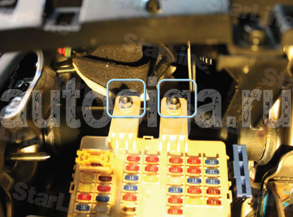 Установка автосигнализации на Установка автосигнализации на Kia Sportage 2012 c кнопкой Start/Stop