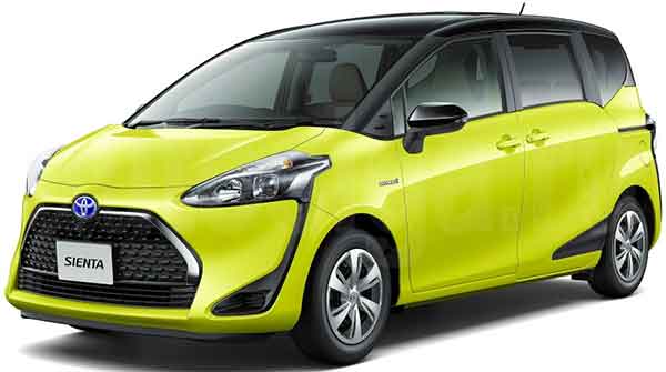 Автомобиль Toyota Sienta Автомобиль Toyota Sienta