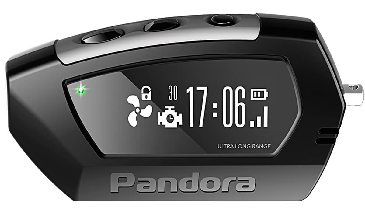 Брелок LCD D010 – комплект Pandora UF 3810 FD