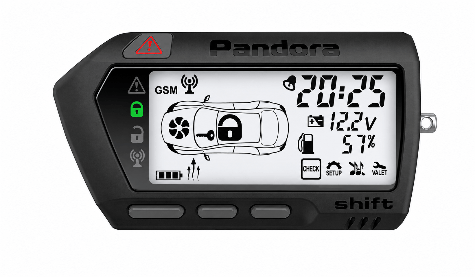Брелок LCD D707 – комплект Pandora UF 3830 FD