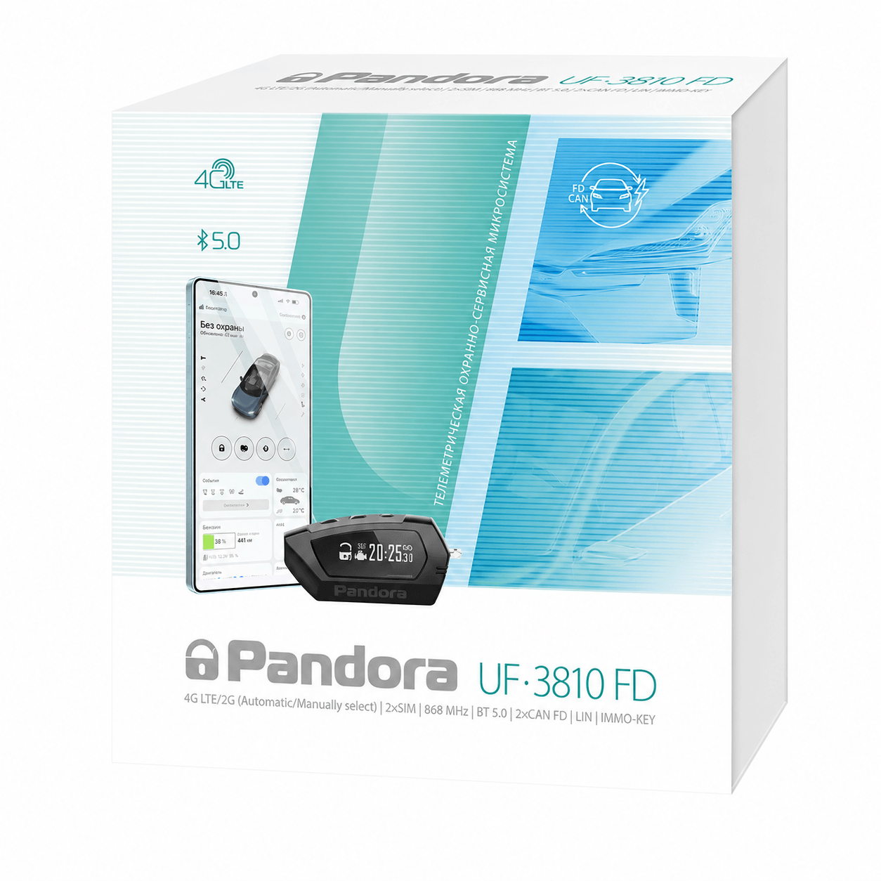 Автосигнализация Pandora UF 3810 FD