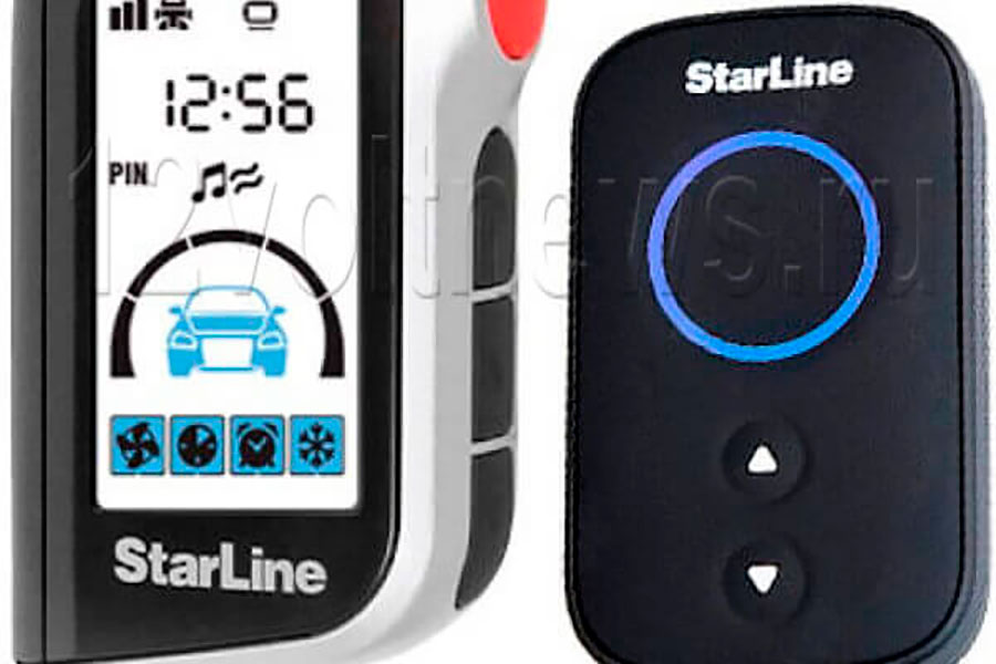 Брелок сигнализации StarLine A93 с обратной связью и дополнительный брелок