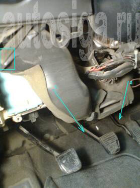 Установка Starline A91 на Toyota Camry 1995 Установка Starline A91 на Toyota Camry 1995