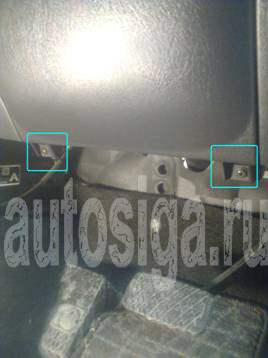 Установка A91 на Toyota Cami Установка A91 на Toyota Cami