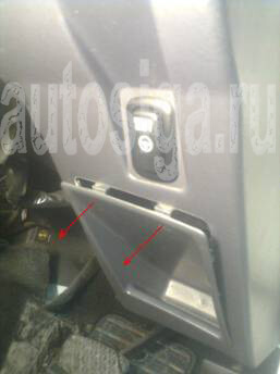 Установка A91 на Toyota Cami Установка A91 на Toyota Cami