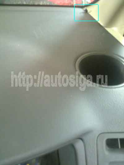 Карта установки Starline А91 на Toyota Spacio 2002
