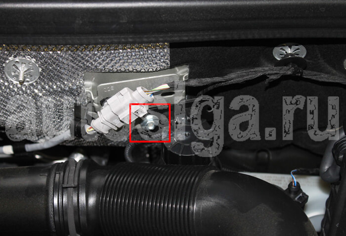 Крепление сирены Сирена