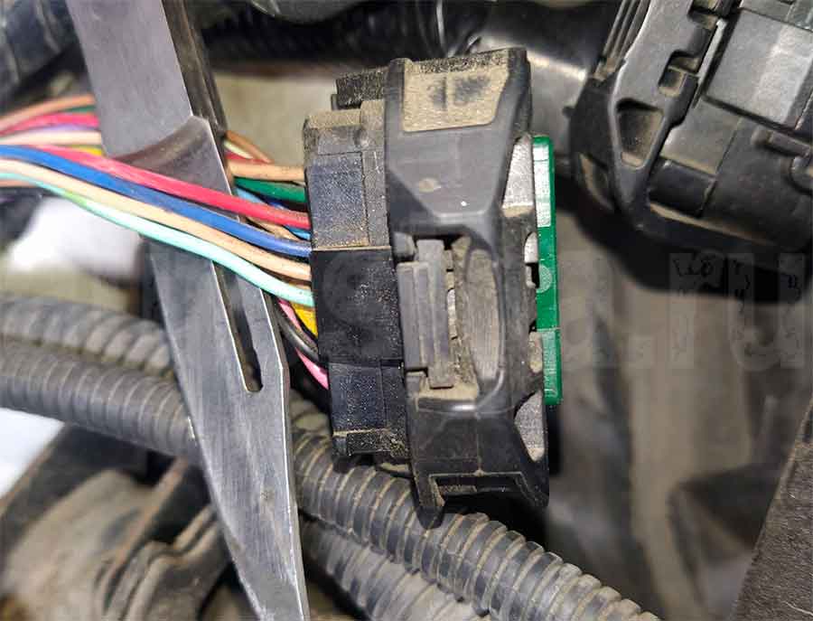 Контроль заведённого двигателя на  Honda Freed 2012