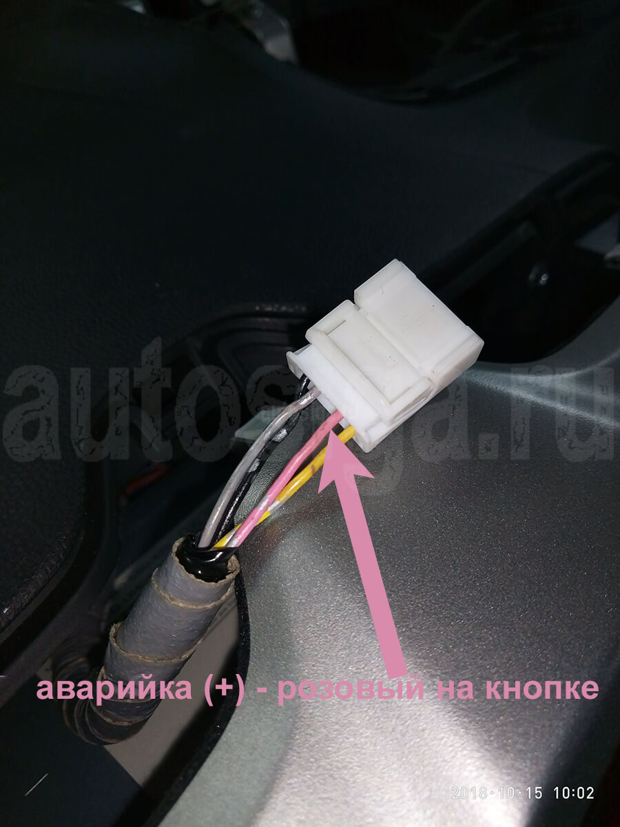 Аварийка Подключение к поворотам