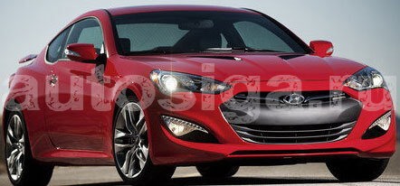 Hyundai Genesis Coupe Atlantis Blue