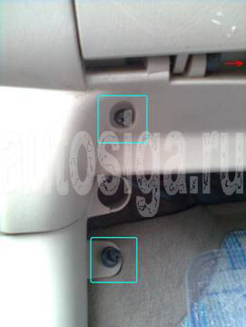 Карта монтажа StarLine A91 на Nissan Serena 2003