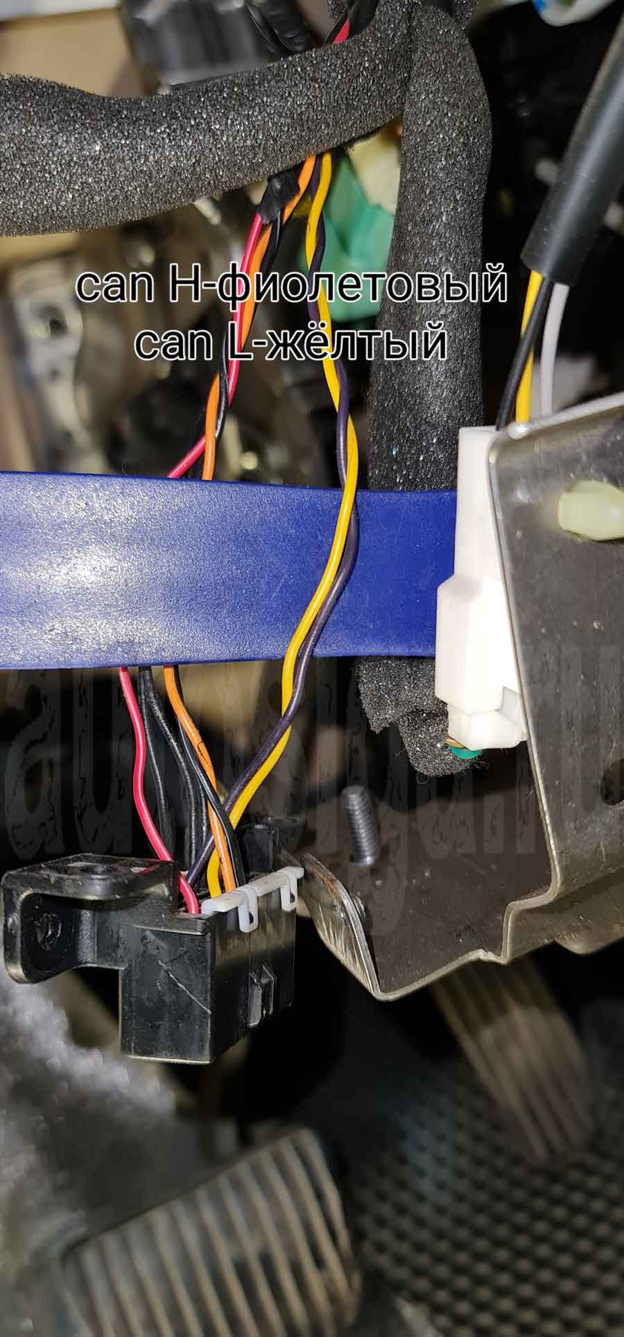 Установка автосигнализации на Ravon R3 Nexia – can