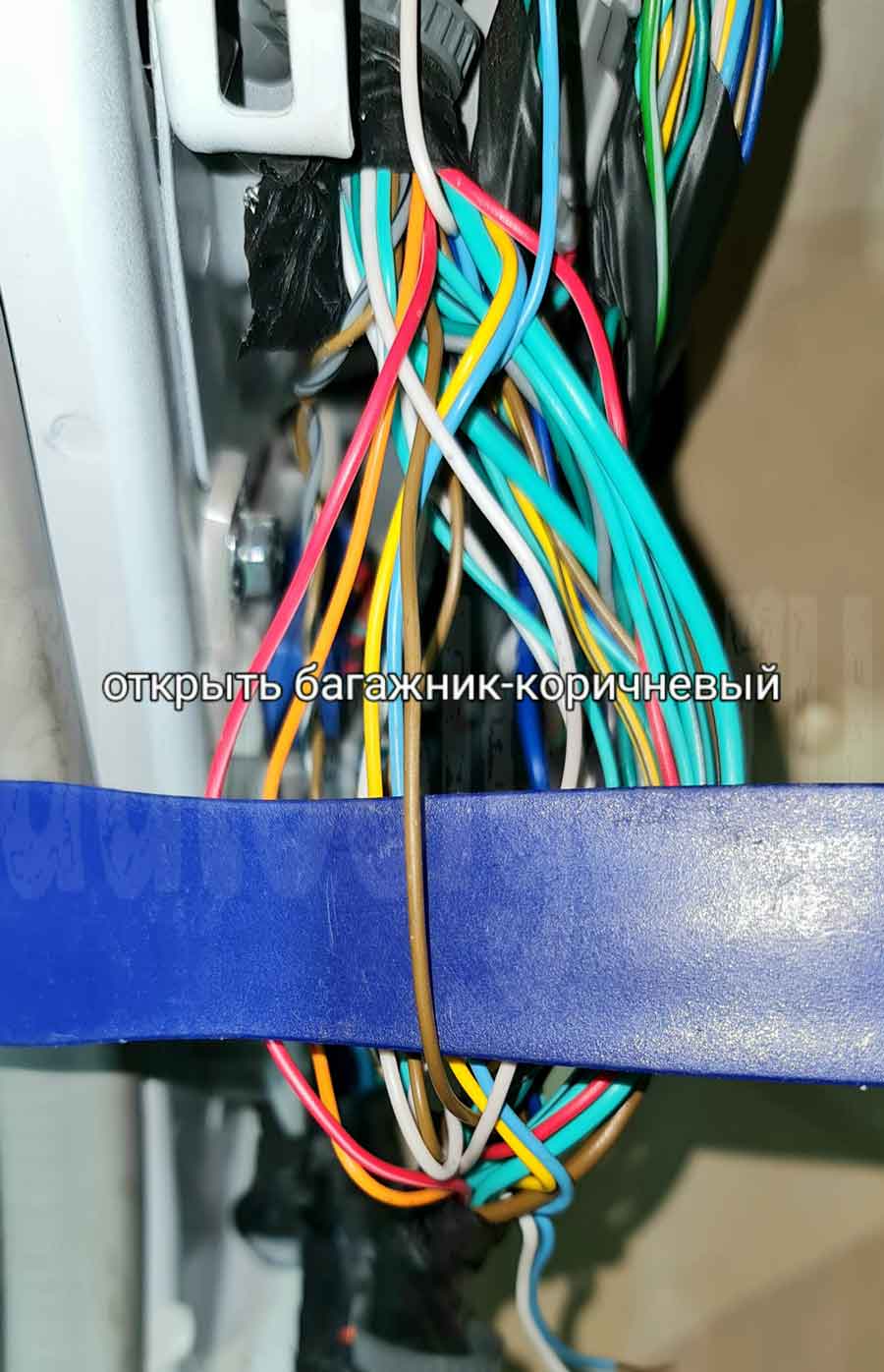 Установка автосигнализации на Ravon R3 Nexia – открывание багажника