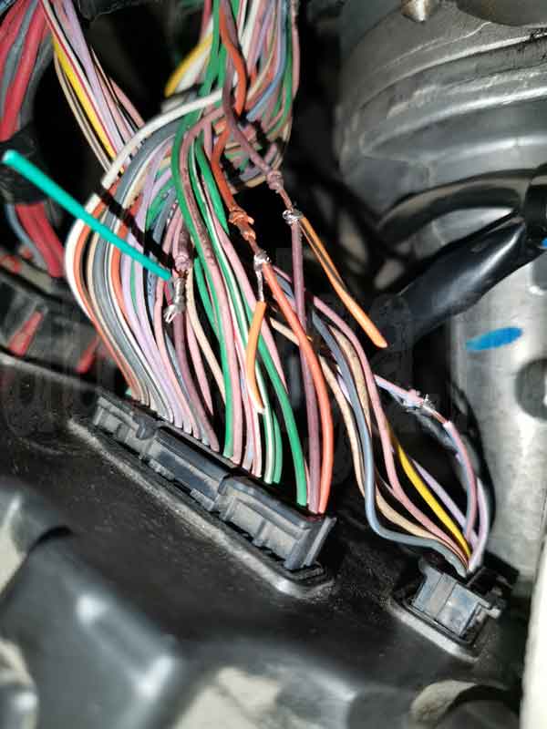 Подключение сигнализации к can и аварийке на Renault Kangoo