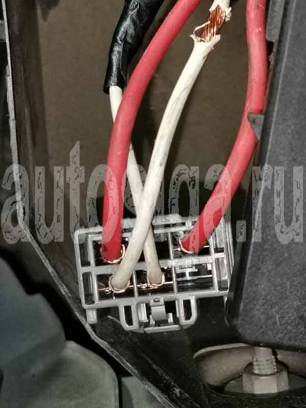 Подключение сигнализации к стартеру на Renault Kangoo