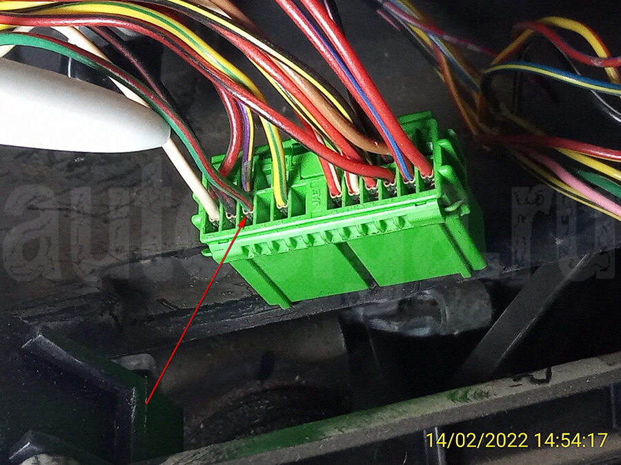 Suzuki Jimny 2008 – провод левого поворота