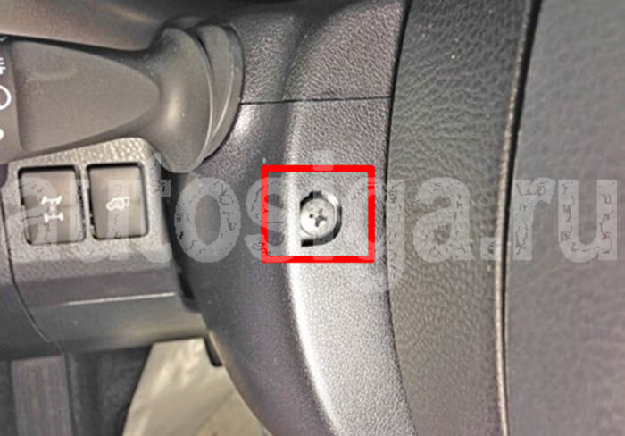 Саморез крепления кожуха слева Саморез крепления кожуха