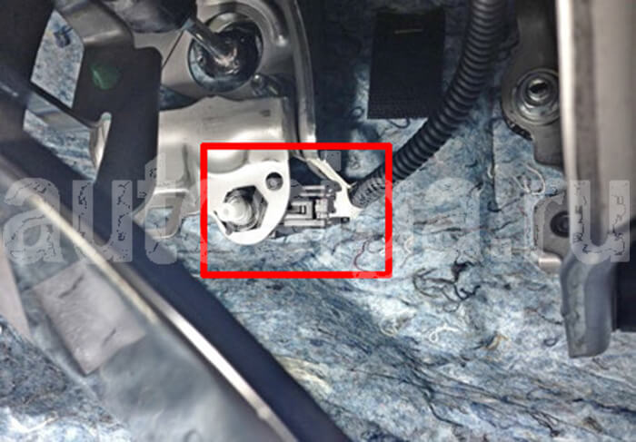 Местоположение разъёма Разъём