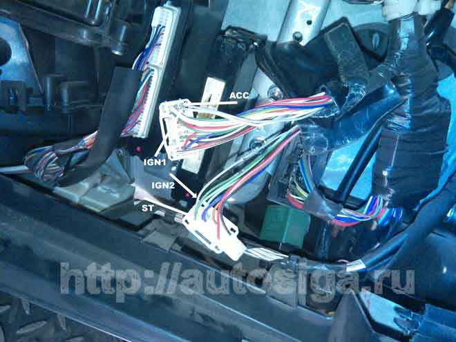 Подключение Fortin Key Override All на Toyota Avensis 2009 PTS Подключение Fortin Key Override All на Toyota Avensis 2009 PTS