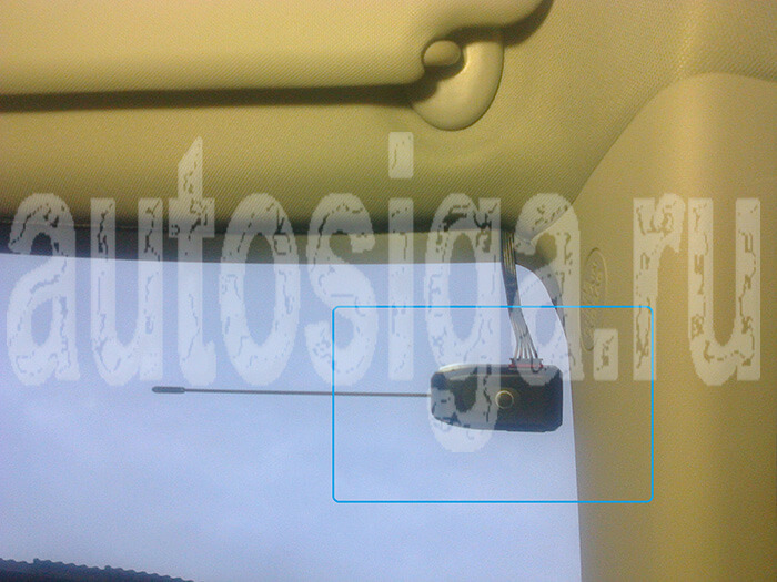 Установка сигнализации на Toyota Auris 2007-2011