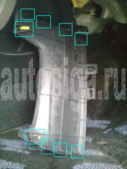 Установка автосигнализации на Toyota Fielder Установка автосигнализации на Toyota Fielder
