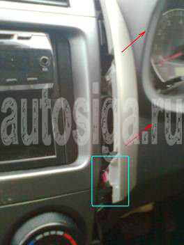 Установка автосигнализации на Toyota Fielder Установка автосигнализации на Toyota Fielder