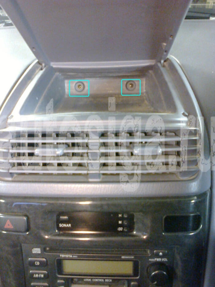 Установка сигнализации на Toyota Ipsum 1996-2001