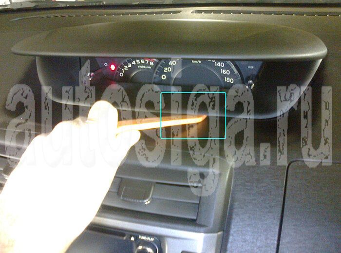 Установка сигнализации на Toyota Passo Sette 2009 Установка сигнализации на Toyota Passo Sette 2009