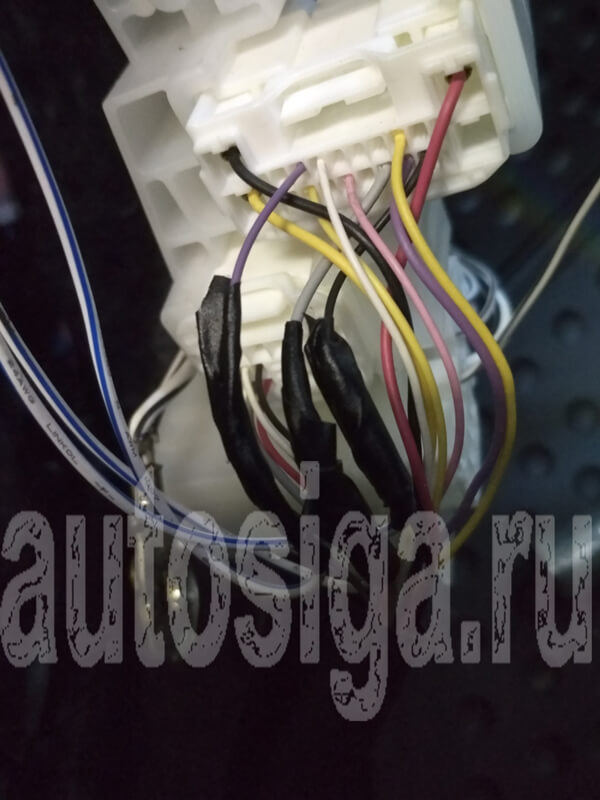 Установка автосигнализации на Toyota Ractis