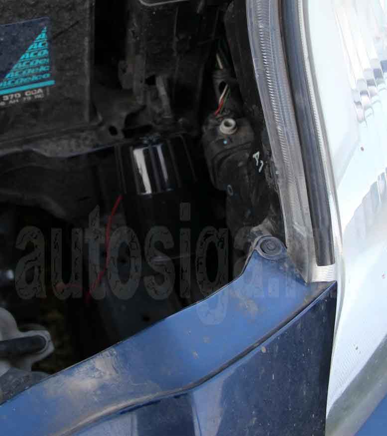 Установка автосигнализации на Toyota Vitz 2008 Установка автосигнализации на Toyota Vitz 2008