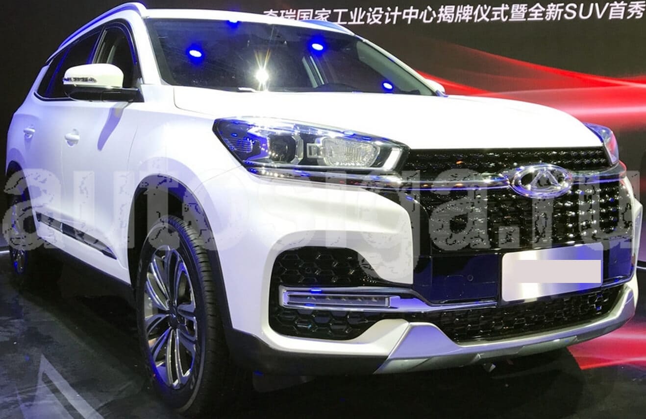 Chery Tiggo 8 внешний вид Экстерьер Chery Tiggo 8