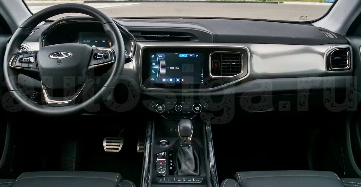 Chery Tiggo 8 внутри Интерьер Chery Tiggo 8
