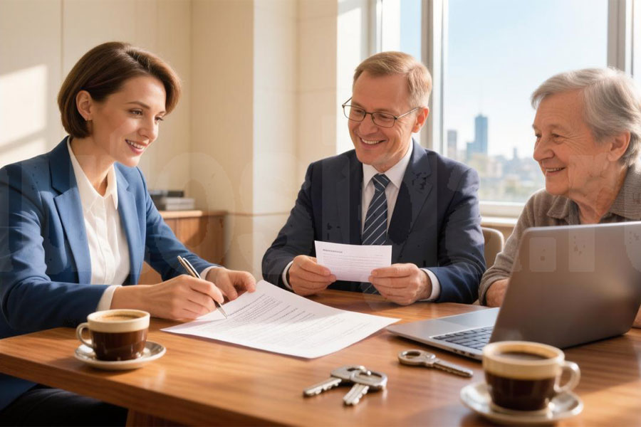 Собственник, заёмщик с доверенностью и менеджер автоломбарда подписывают договор займа под залог автомобиля