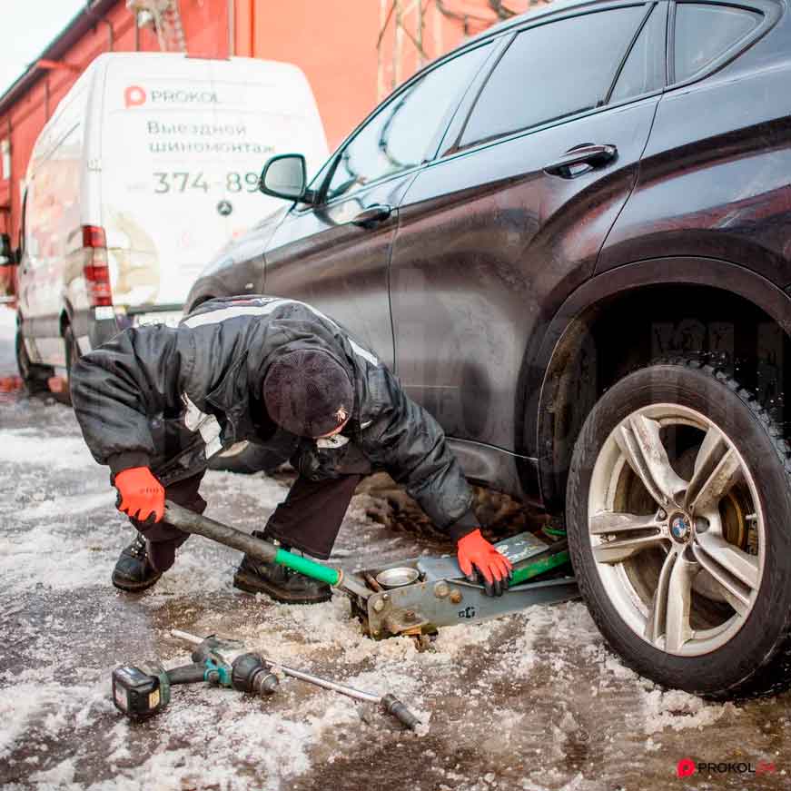 Области применения мобильного шиномонтажа