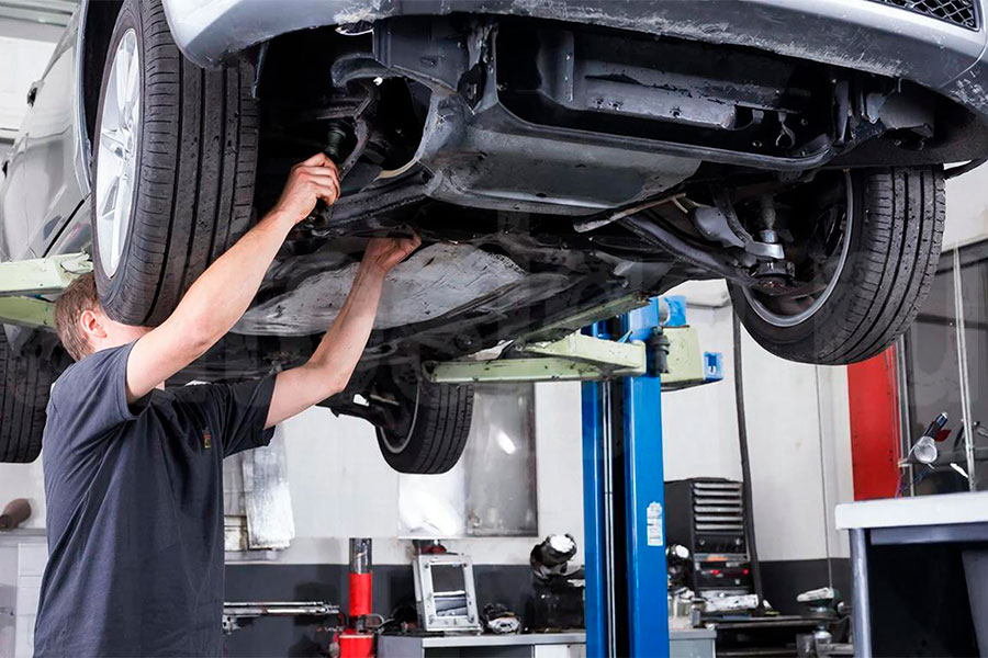 Ремонт подвески Volvo: замена амортизаторов в автосервисе