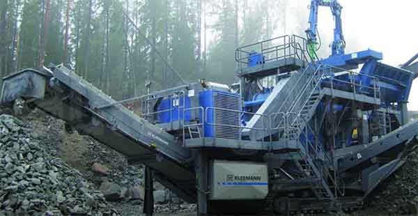 Щёковые дробилки KLEEMANN