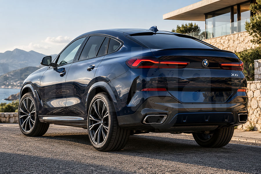 BMW X6: купеобразный кроссовер со спортивным силуэтом