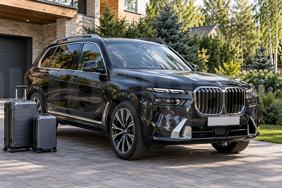 BMW X7: большой семейный кроссовер с тремя рядами сидений