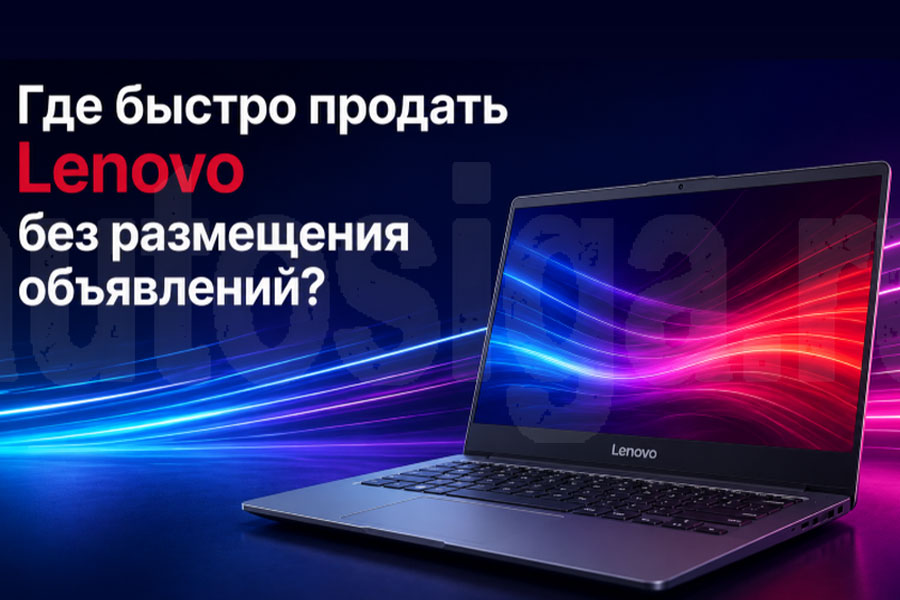 Как быстро продать ноутбук Lenovo без размещения объявлений