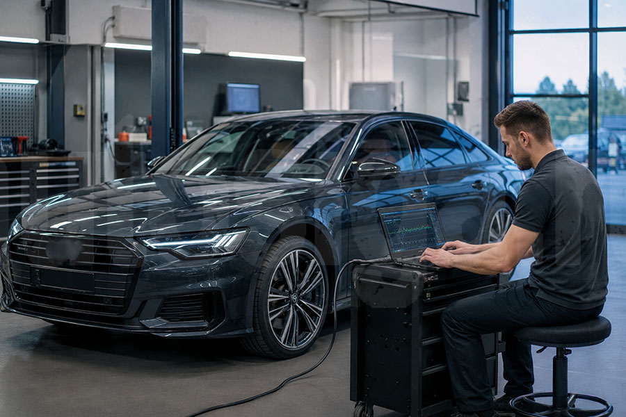 Чип тюнинг Audi: что происходит с автомобилем после перепрошивки блока управления