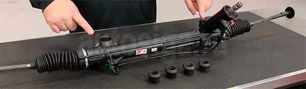 Порядок ремонта рейки