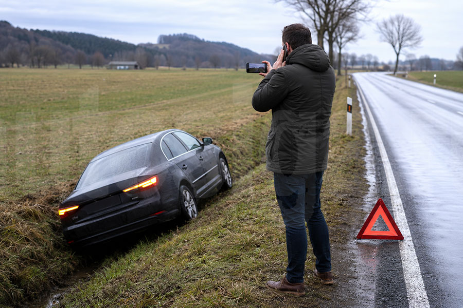 Что сообщить диспетчеру при эвакуации автомобиля из кювета