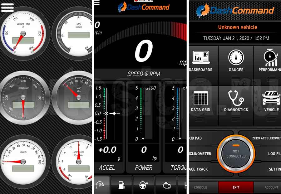 Программы для диагностирования двигателей авто Torque Pro, Car Scanner