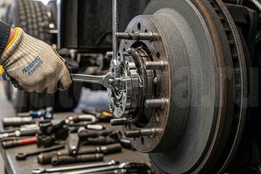 Регулировка тормозных механизмов грузового автомобиля: ход штока тормозной камеры