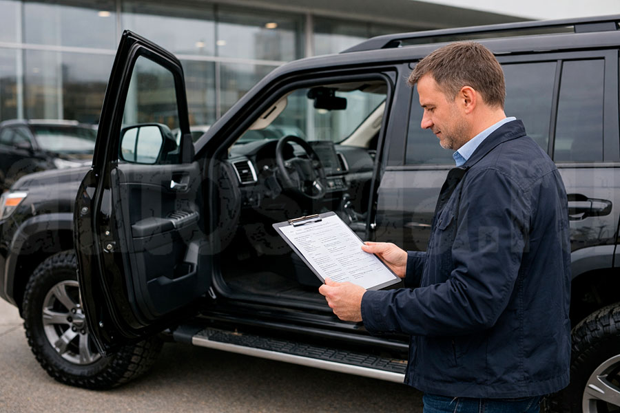 Что проверить перед тест-драйвом рамного внедорожника