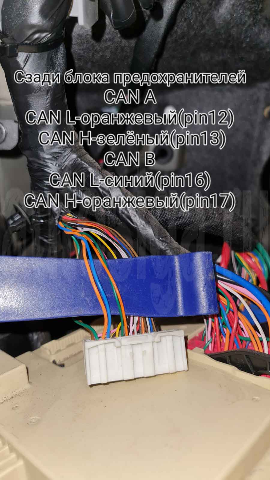 Хёндэ Элантра 2021: CAN Подключение CAN на Hyundai Elantra 2021