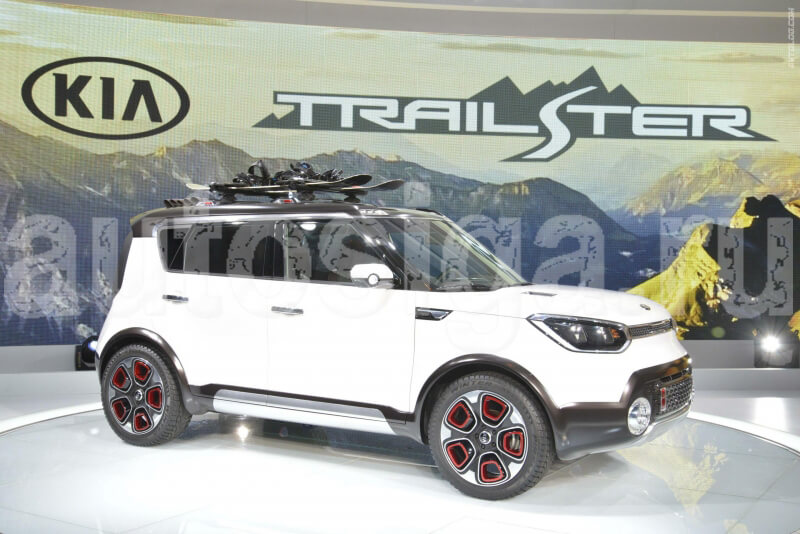 Гибридный кроссовер Kia Trail Ster Concept