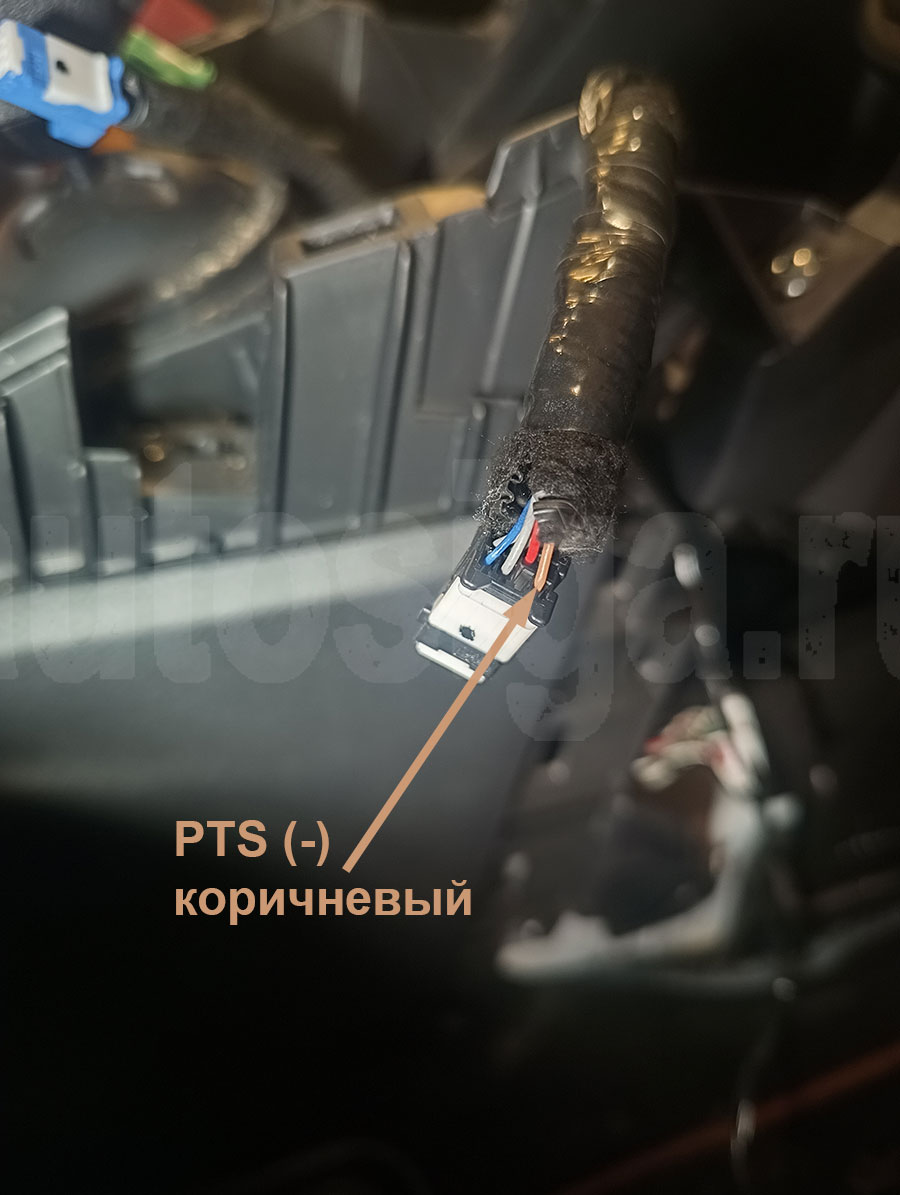 Nissan Kicks E-Power 2021: провод PTS на кнопке запуска