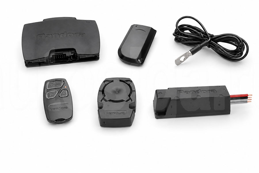 Pandect X-1800L GPS: базовый блок, BT 760, R-500BT и RMD-4M
