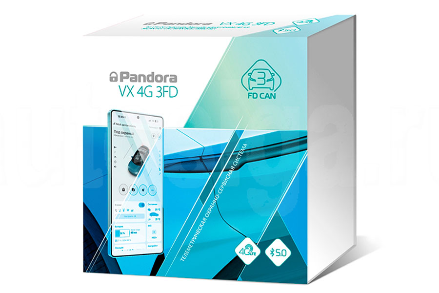 Pandora VX-4G 3FD Pandora VX-4G 3FD для современных автомобилей с тремя CAN FD